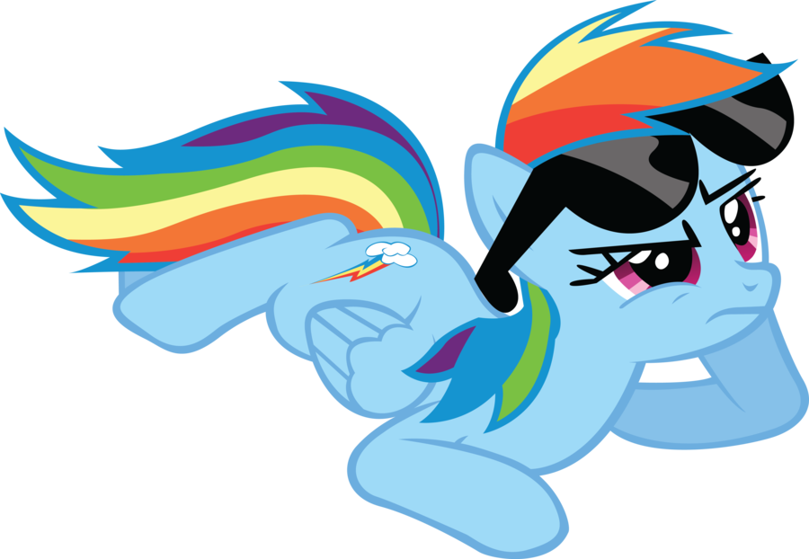 320 × 221 Pixels - My Little Pony Rainbow Dash Swag Clipart (800x553), Png Download
