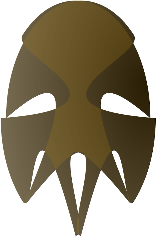 African Tribal Masks Clipart (622x800), Png Download