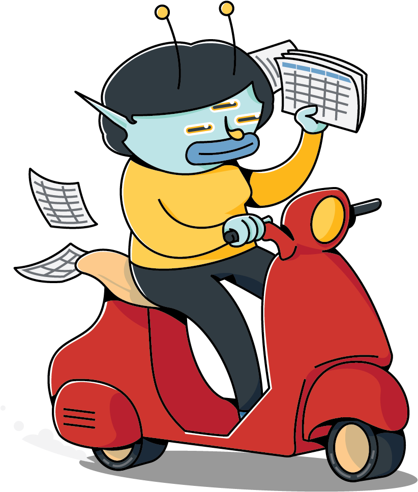 A Series Of Illustrations Used For Agency Promotion - Cartoon Clipart (1500x1500), Png Download