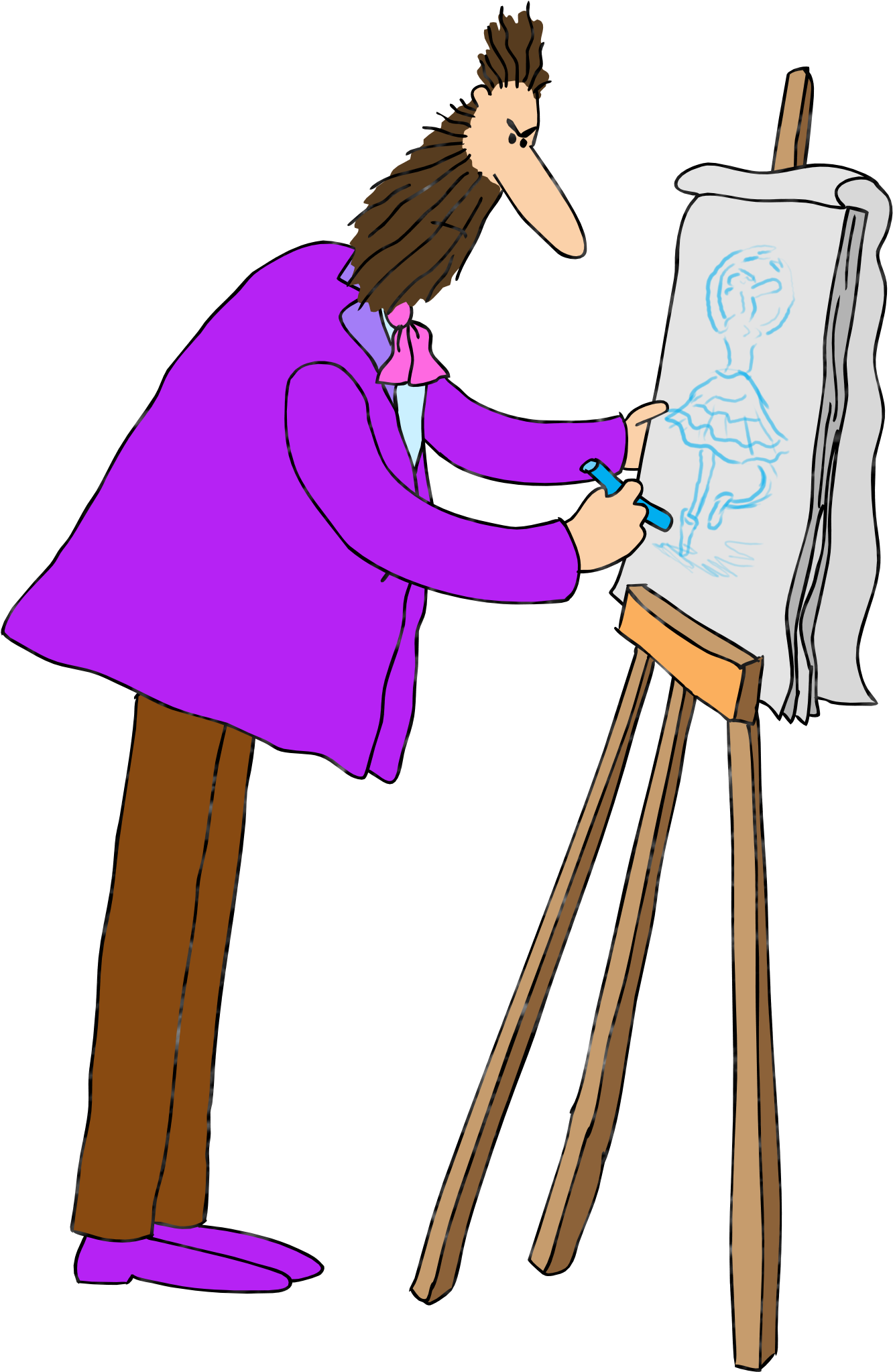 Degas Stills - Artist Clipart (1440x2156), Png Download