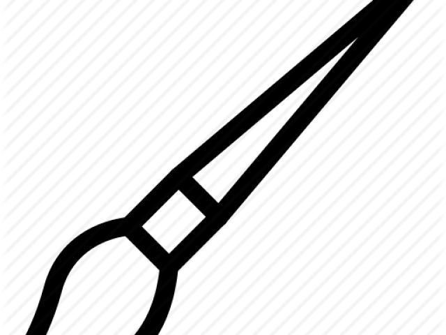 Draw A Paint Brush Clipart (640x480), Png Download