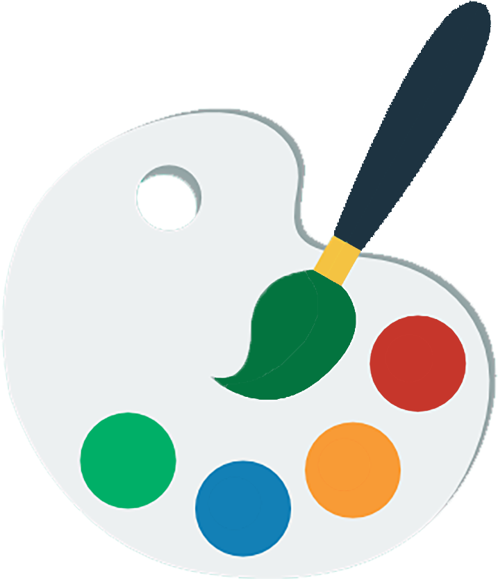 Easel Image Clipart (884x884), Png Download