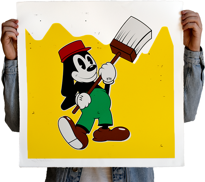 'wet Paint' By Jeff Meadows Clipart (700x700), Png Download