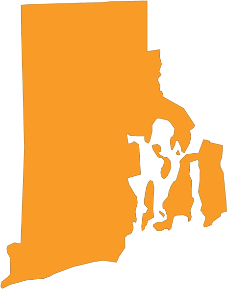 Rhode Island Open Primaries - Rhode Island Shape Clipart (489x630), Png Download