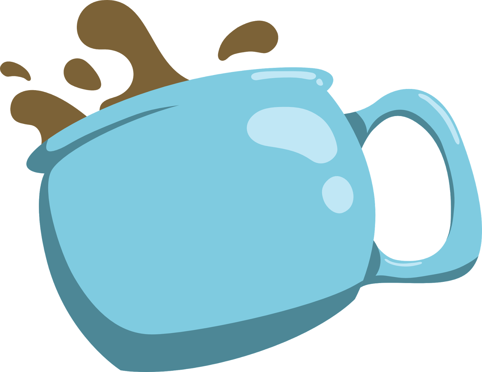 Kahvikuppi - Teacup Graphic Clipart (1600x1234), Png Download