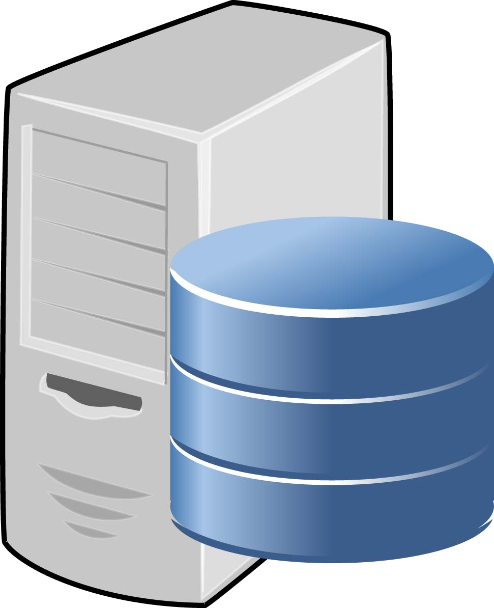 Server Clipart Transparent - Database Server - Png Download (971x1194), Png Download