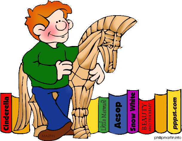 Free Clip-art By Philip Martin - Phillip Martin Clip Art Reading - Png Download (673x491), Png Download