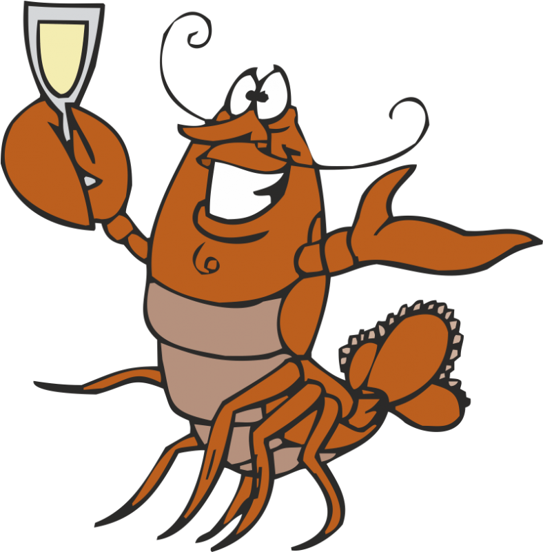 Food American Red - Happy Lobsters Clipart (800x800), Png Download