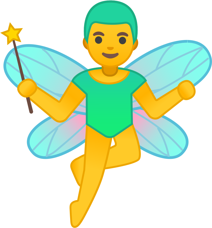 Fairy Icon - Emoji Fee Clipart (1024x1024), Png Download