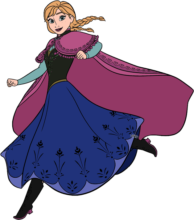 Elsa - Frozen Anna Png Clipart (650x728), Png Download