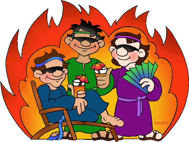 Shadrack Bible Colouring For Humorous Clip Art By Phillip - Shadrach Meshach And Abednego Clipart - Png Download (648x479), Png Download