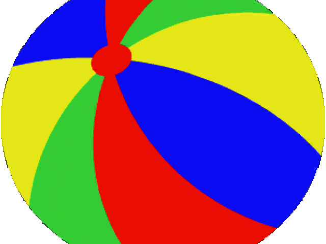 Beach Ball Clipart Beach Theme - Circle - Png Download (640x480), Png Download