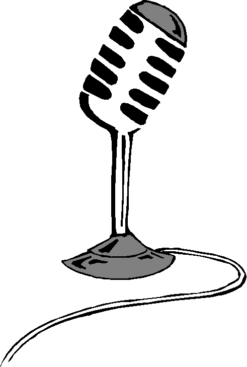 Radio 24 - Microphone Clip Art - Png Download (491x729), Png Download