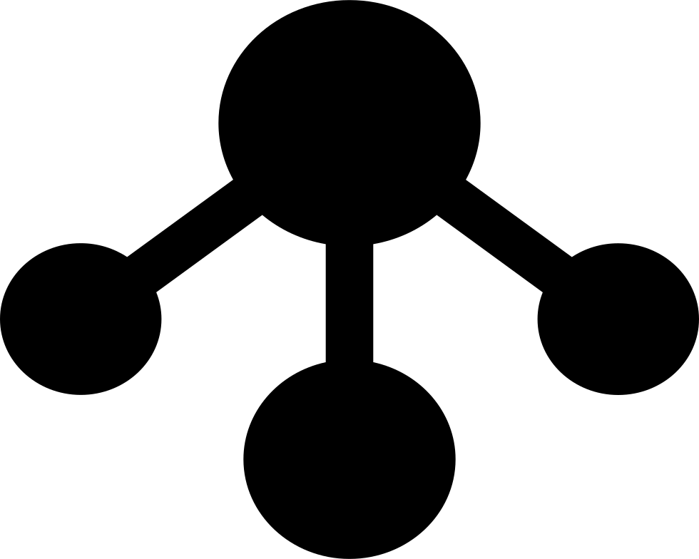 Organization Structure Svg Png Icon Free Download - Structure Icon Black Png Clipart (980x784), Png Download