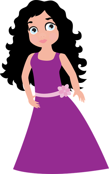 Cartoon Princess 16, Buy Clip Art - Hilde, The Working Princess [book] - Png Download (453x720), Png Download