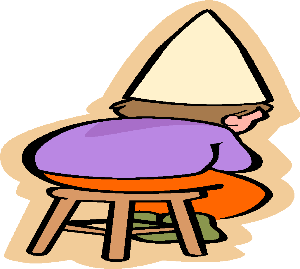 Dunce Cap Clipart - Png Download (1064x939), Png Download