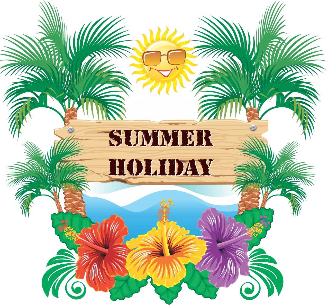 Holiday Png Photo - We Re Going On Holiday Clipart (800x800), Png Download