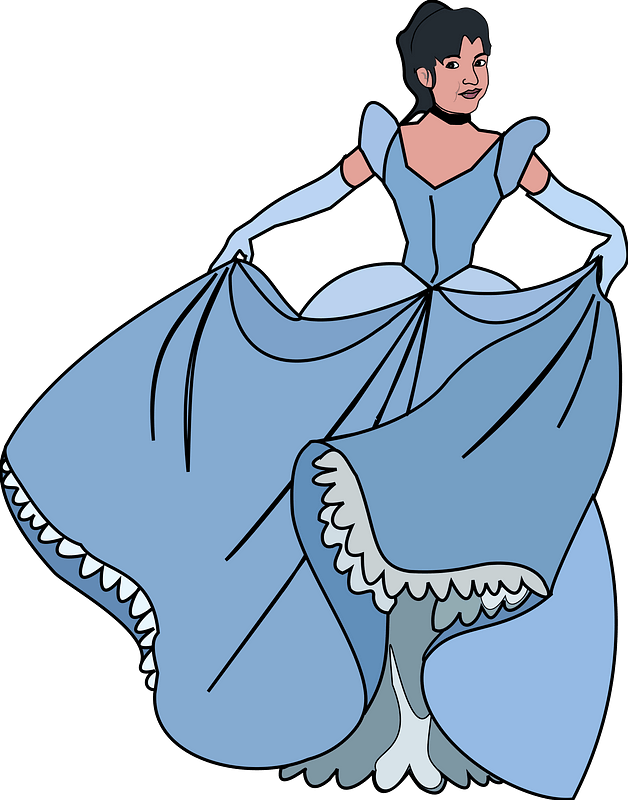 Princess Dress Cliparts 11, Buy Clip Art - Gown Clipart - Png Download (565x720), Png Download