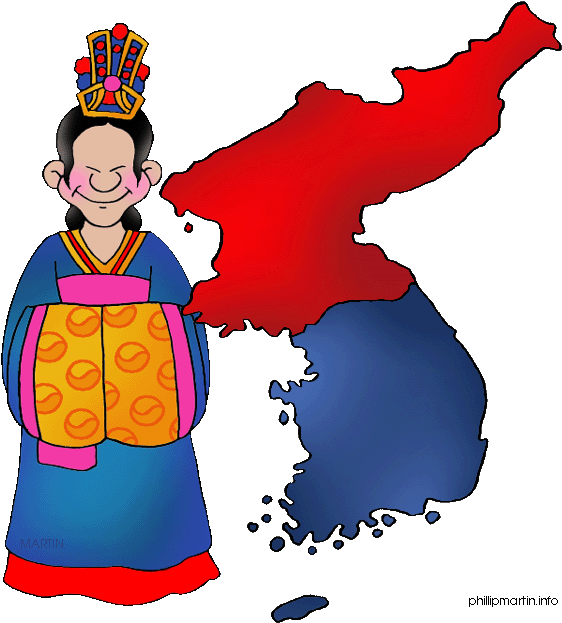 Korea Clipart Map - Korea Clipart - Png Download - Full Size Clipart
