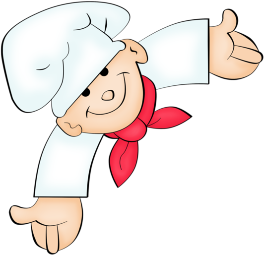 Karakterek - Đầu Bếp Dễ Thương Clipart (600x600), Png Download
