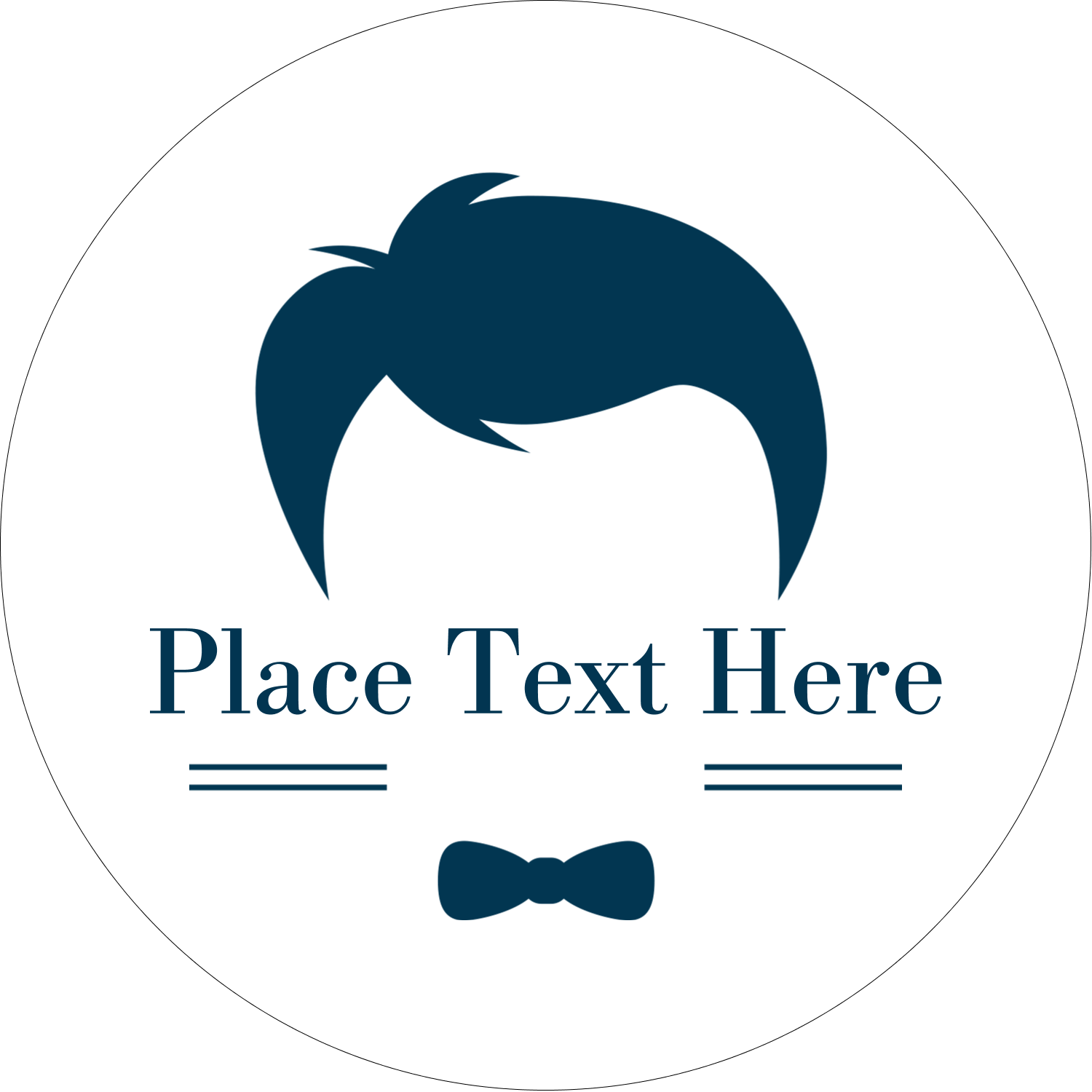 2½" Round Label - Graphic Design Clipart (1500x1500), Png Download