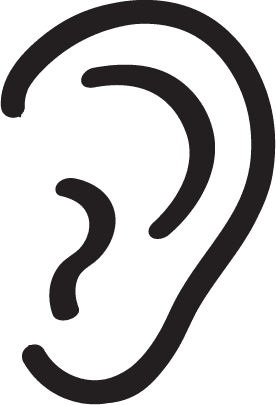 Ear - - Ear Clipart (276x405), Png Download