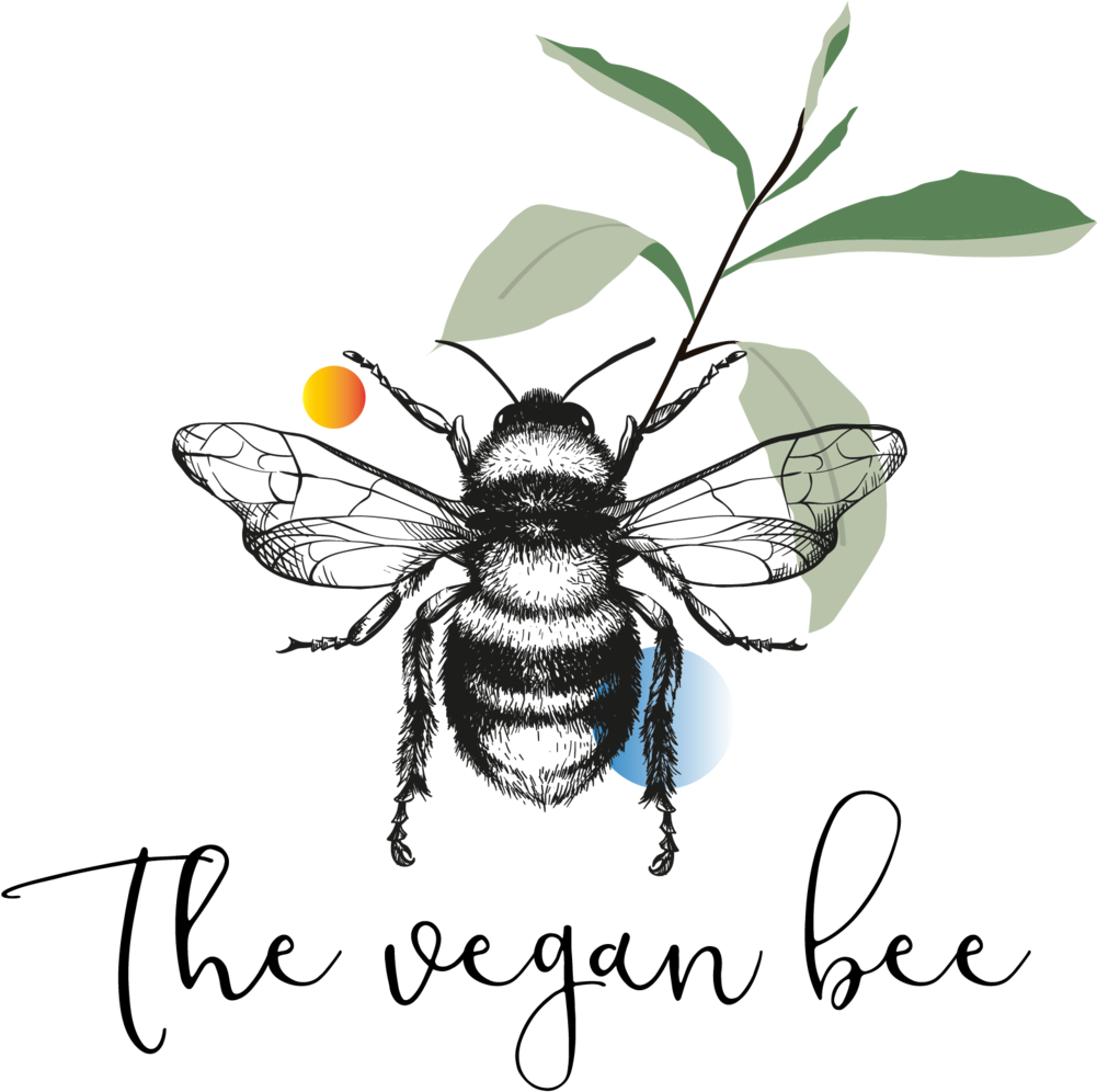The Vegan Bee Clipart (1000x1010), Png Download