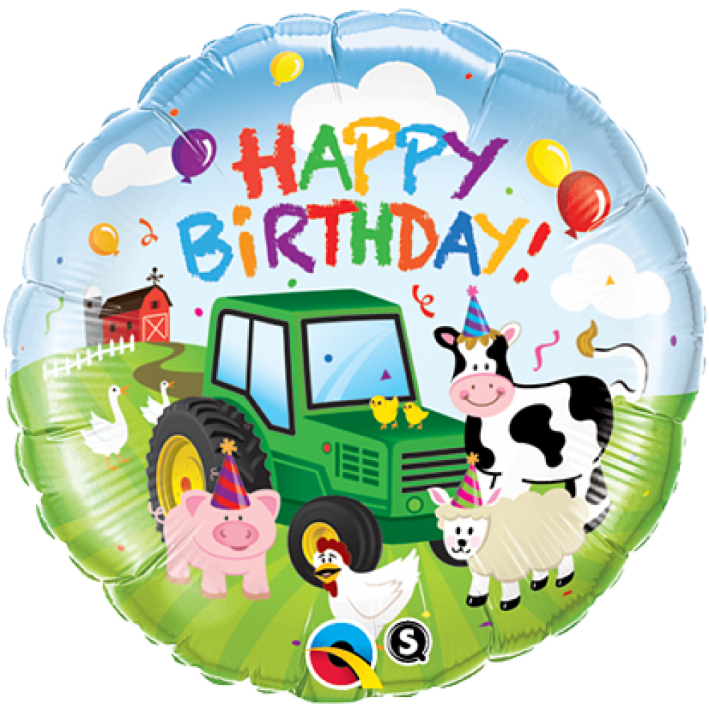 Happy Birthday John Deere Tractor Clipart (1000x1000), Png Download