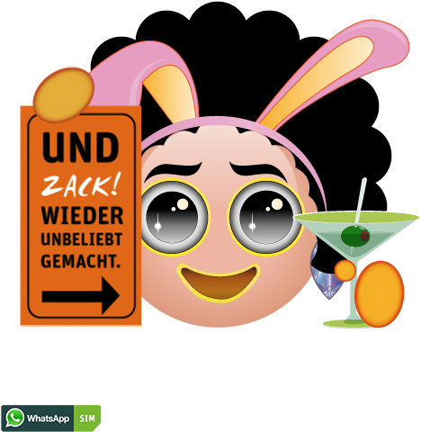 Erstauntes Emoji Mit Lockenkopf Und Funkelnden Augen - Whatsapp Clipart (1200x628), Png Download
