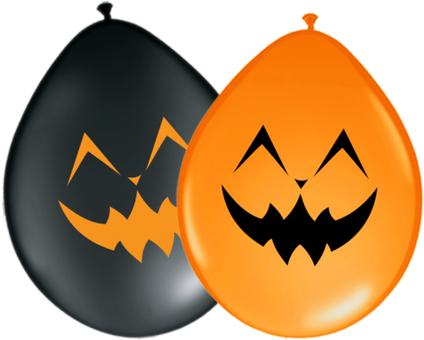 Halloween Luftballons Clipart (1000x1000), Png Download