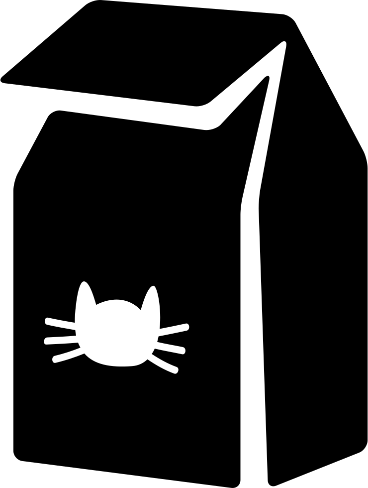 Png File - Cat Food Icon Clipart (740x980), Png Download