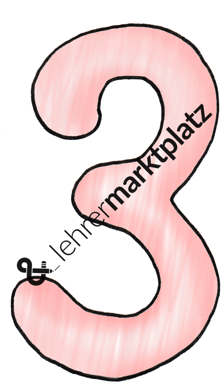 Cliparts Zahlen Pastell - Zacchaeus - Png Download (800x1345), Png Download