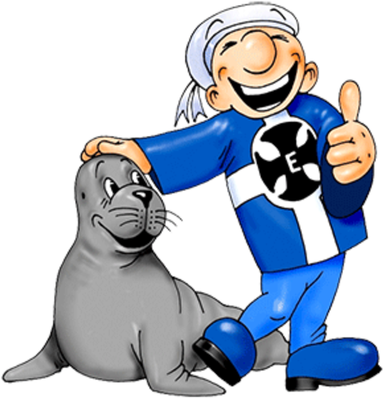 Ms "flipper" Und Ms "atlantis" Bringen Ab April Beinahe - Cartoon Clipart (557x600), Png Download