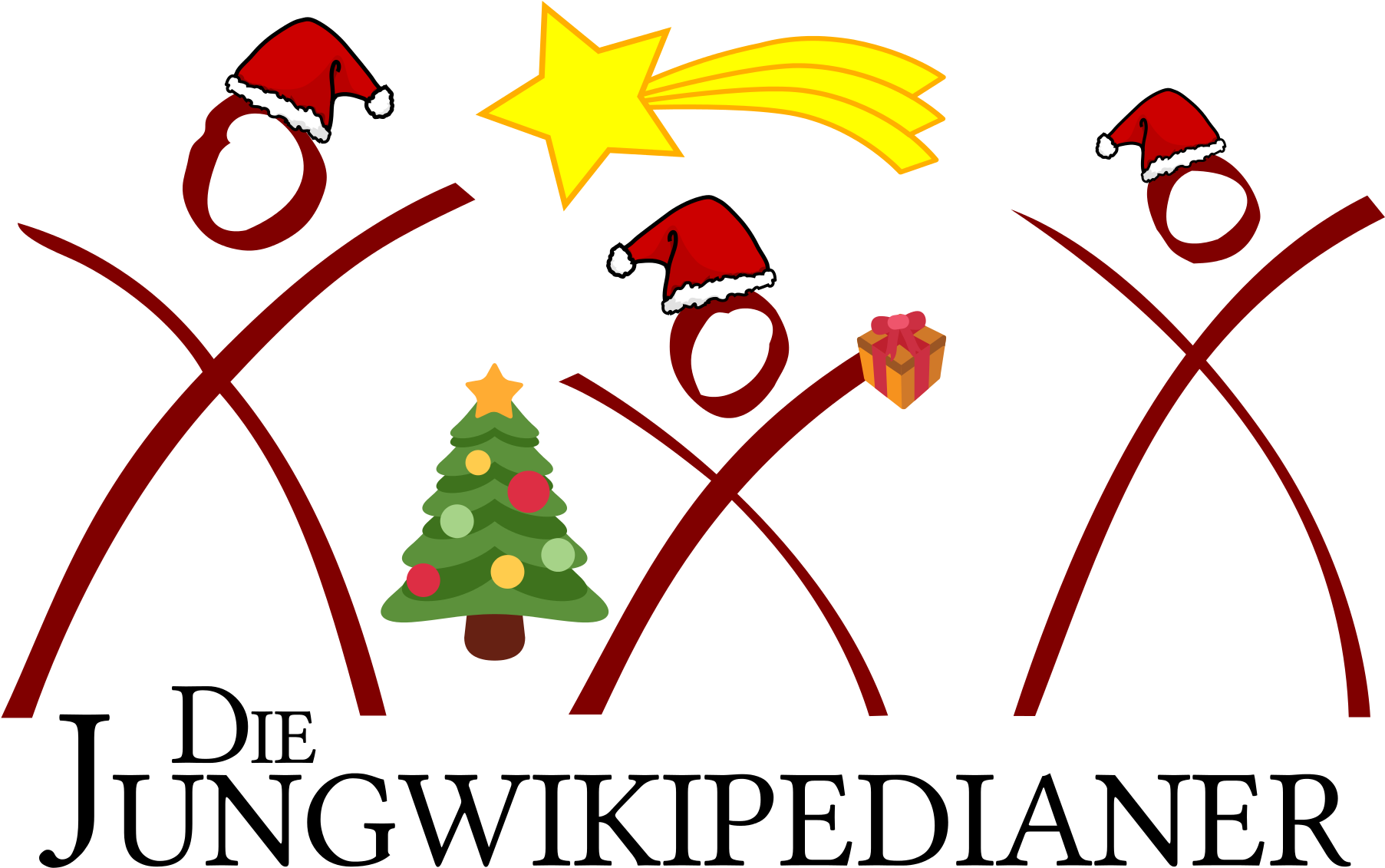 Datei - Die Jungwikipedianer - Logo Weihnachten - Svg - Wikipedia Clipart (1000x600), Png Download