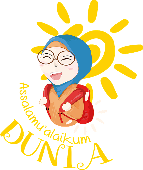 Collection Of Muslim Praying Cliparts - การ์ตูน มุสลิม Png Transparent Png (606x720), Png Download