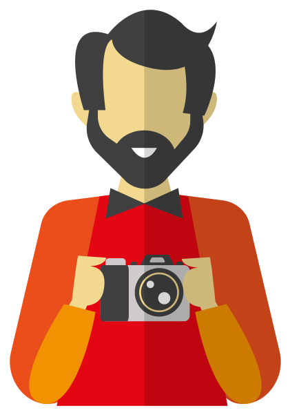 Workshops - Photographer Clipart (600x600), Png Download