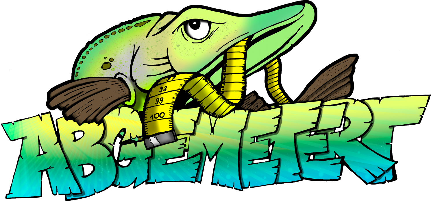 Abgemetert - Der Angelblog - Abgemetert Logo Clipart (1600x757), Png Download