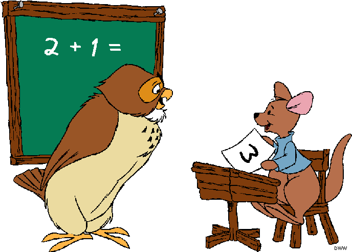 Disney Back To School Clip Art 2 Disney Clip Art Galore - Winnie The Pooh Teaching - Png Download (709x503), Png Download