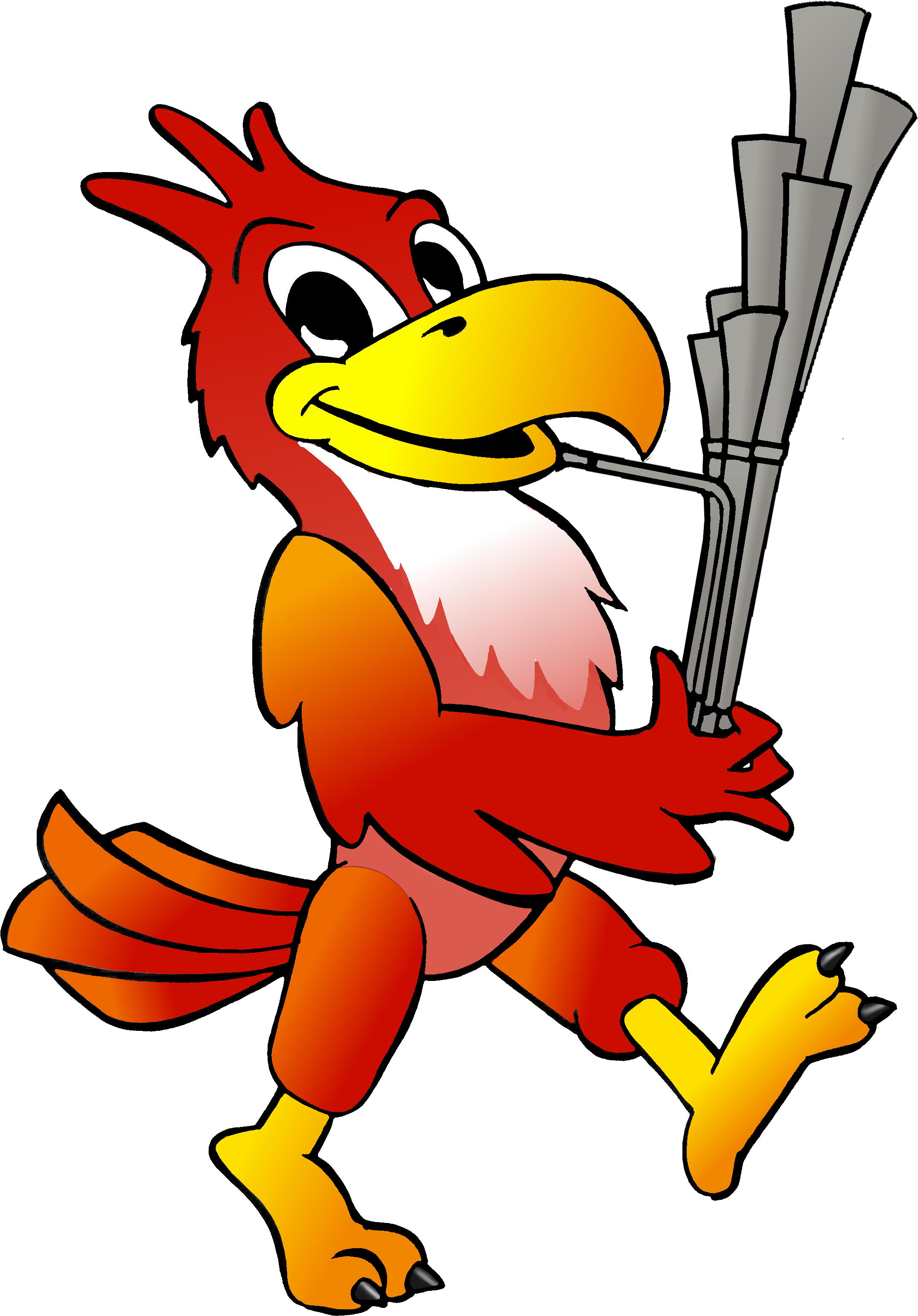 Märkische Schalmeienkapelle Brandenburg Am - Cartoon Clipart (2324x3505), Png Download