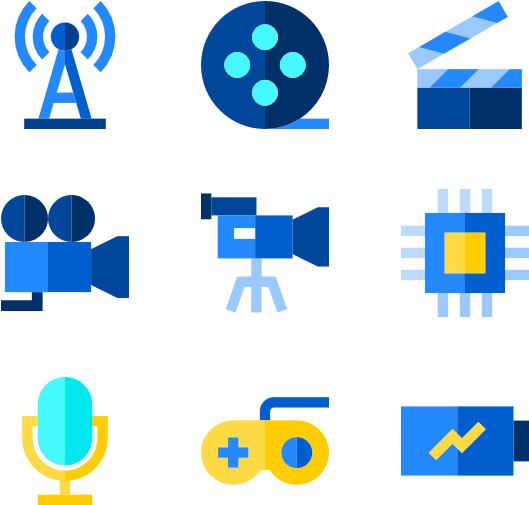 Electronic Set - Electronic Icon Designs Clipart (600x564), Png Download
