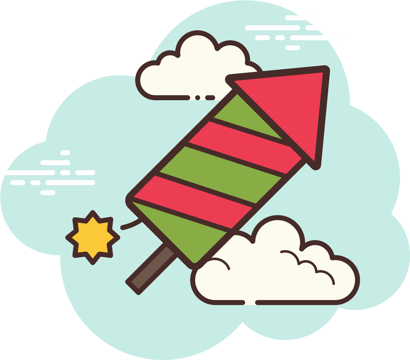 Feuerwerk Icon - Download - Icon Clipart (1600x1600), Png Download