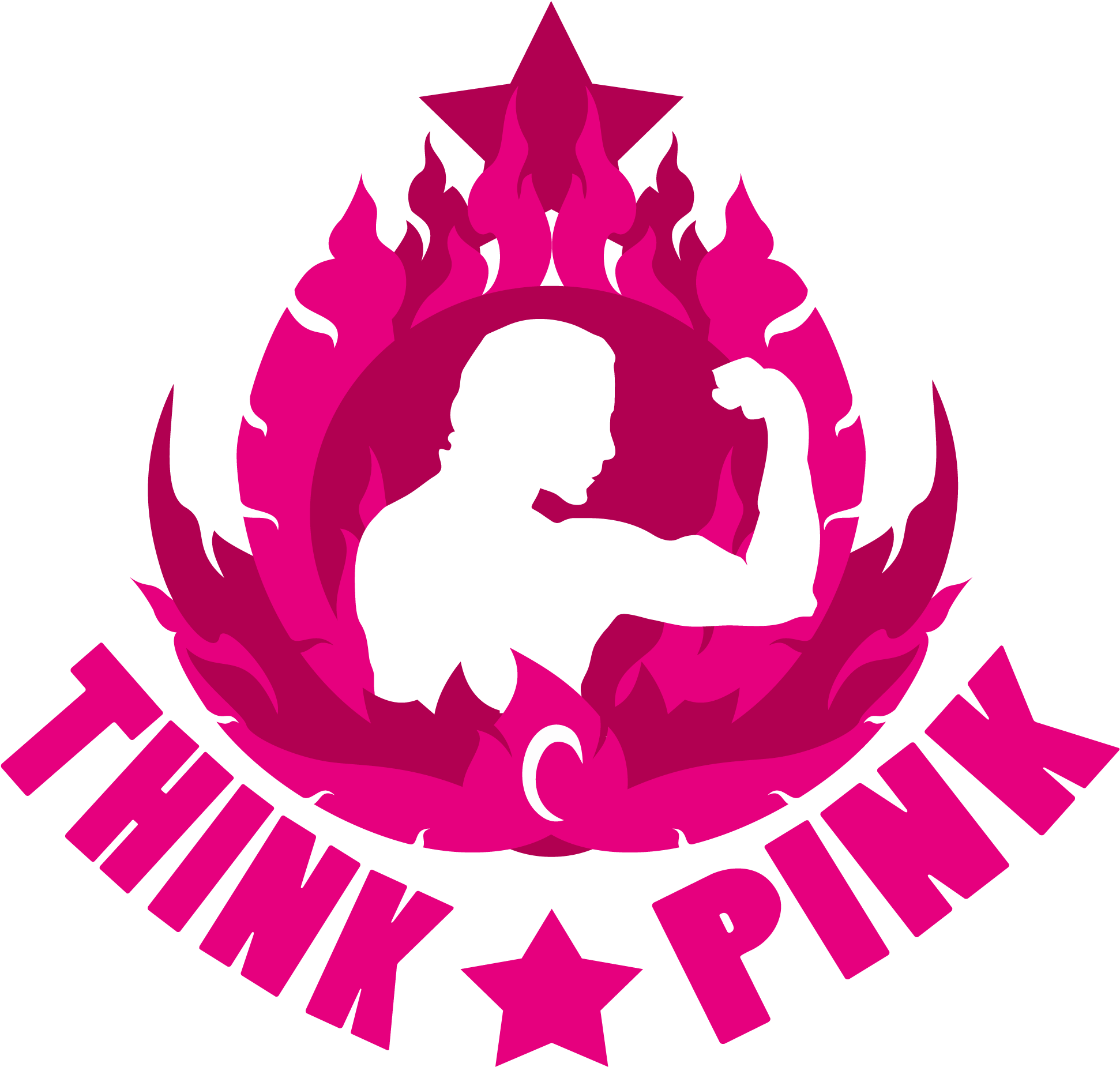 Think Pink Clipart (1980x1980), Png Download