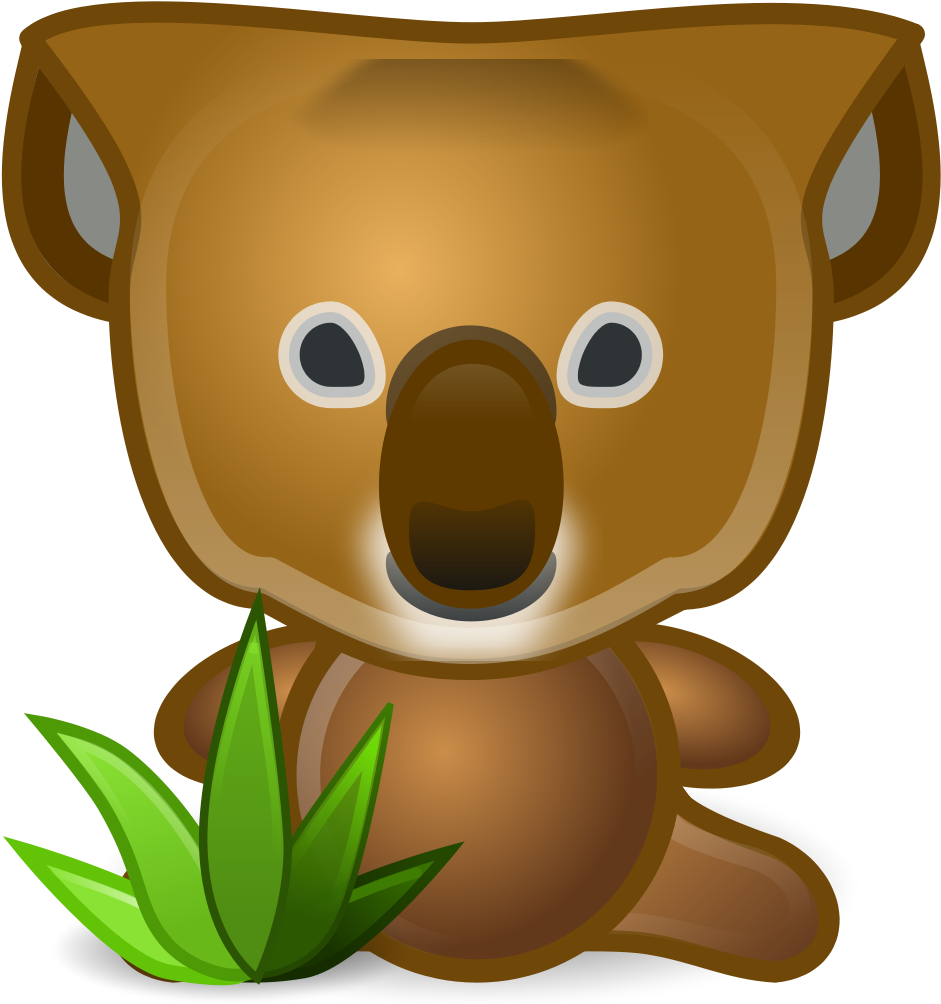 File - Koala - Svg - Koala Clipart (1024x1024), Png Download
