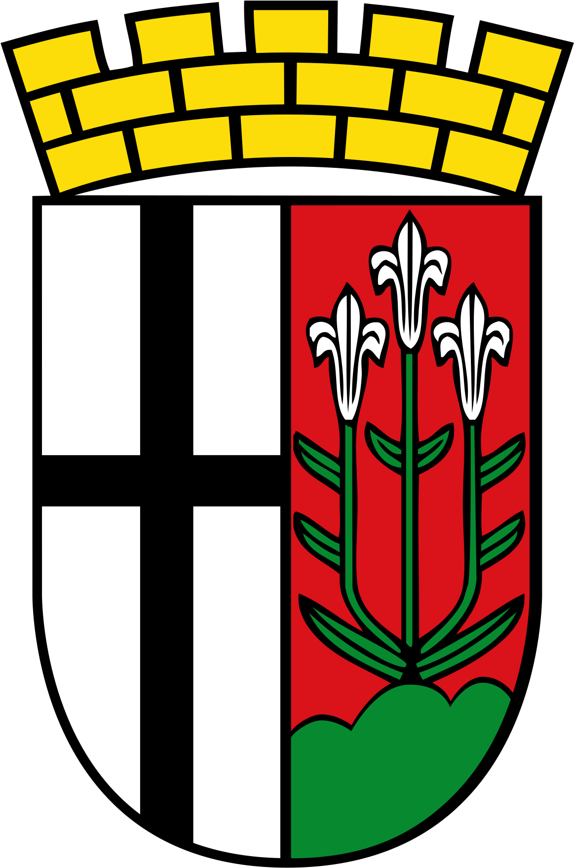 Das Wappen Von Fulda Clipart (1200x1796), Png Download
