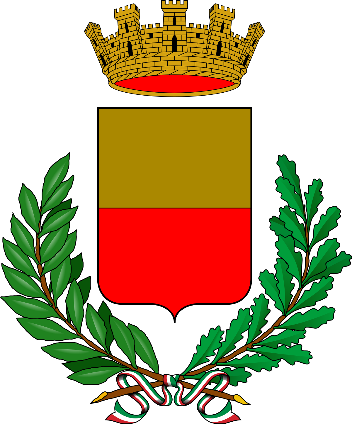 Coat Of Arms Leaves Clipart (1200x1458), Png Download