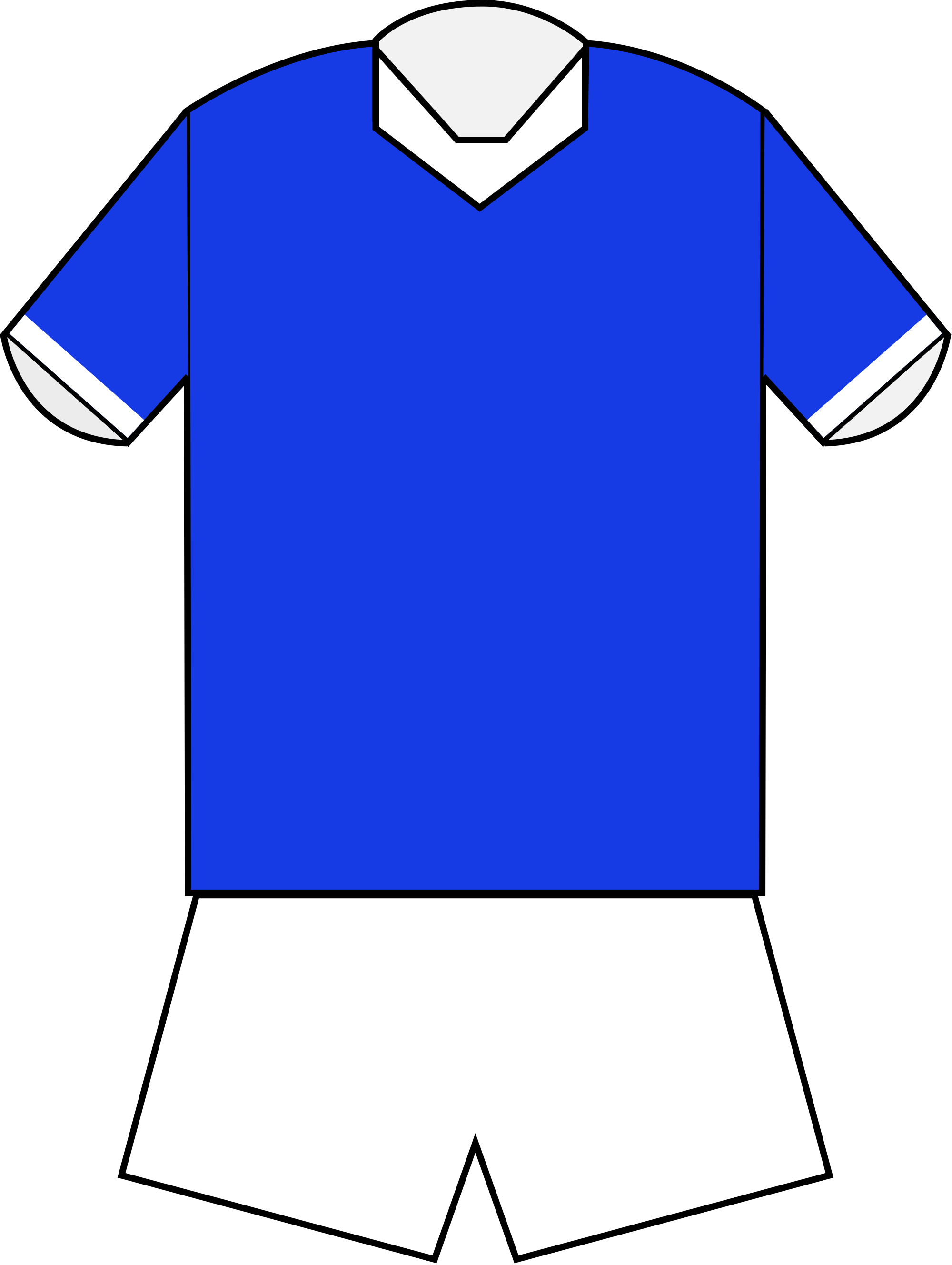 Sports Jersey Cliparts 14, Buy Clip Art - Jersey - Png Download (2000x2656), Png Download