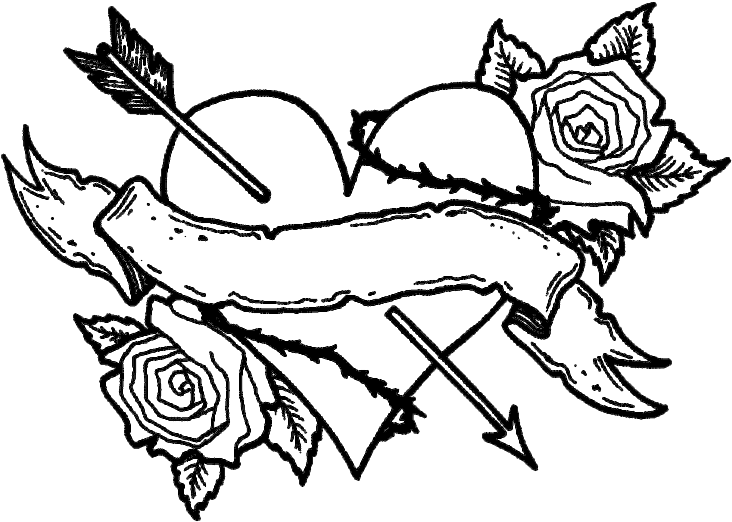 Coraã§ã£o Para Colorir E Imprimir - Desenhos Apaixonados Para Colorir Clipart (759x627), Png Download
