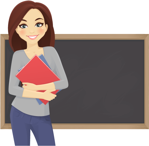 Teacher Animation - School Teacher Teacher Clipart - Png Download
