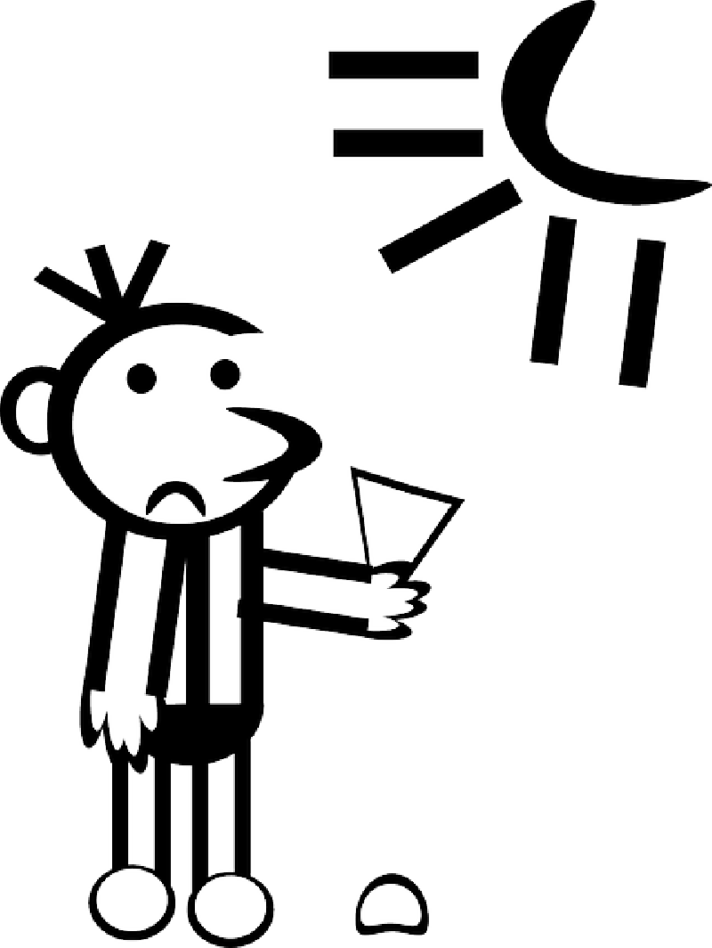 Similar Images For Summer Cartoon Cliparts - Lost Kid Png Transparent Png (542x720), Png Download