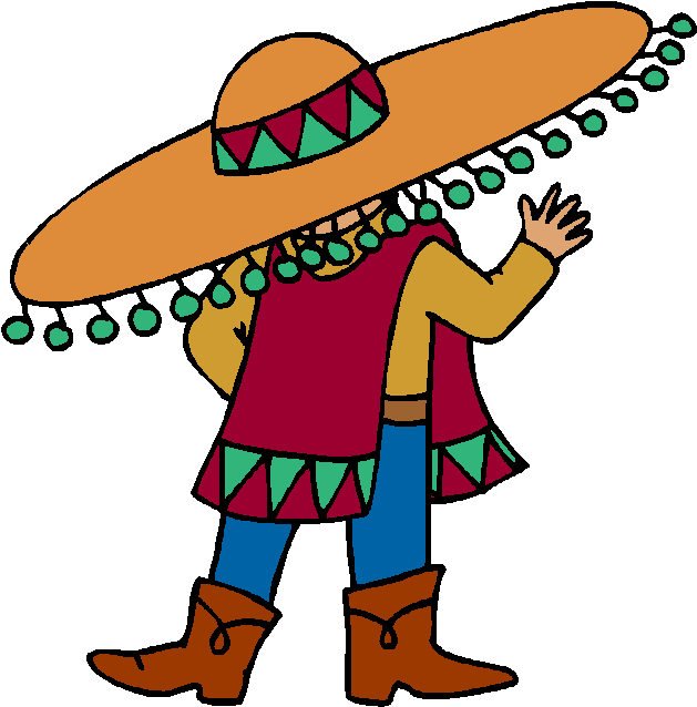 Personnages, Illustration, Individu, Personne, Gens - Mexican Clipart Gif - Png Download (656x651), Png Download